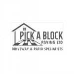 Pick a block paving, Chislehurst, logo