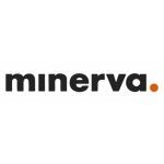Minerva UK Ltd, Potters Bar, Hertfordshire, logo