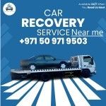 Car recovery near me, Dubai, logo