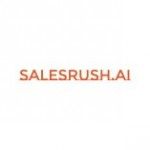 Sales Rush AI, Orange, logo