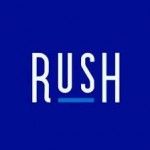 Rush advertising, dubai, logo