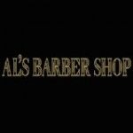 Al’s Barber Shop, California, logo