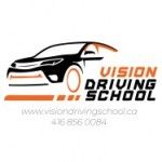 Vision Driving School, Ontario, logo