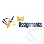 Real Assignments UK, Lonodn, logo