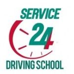 Service 24 Driving School, Dhaka, logo