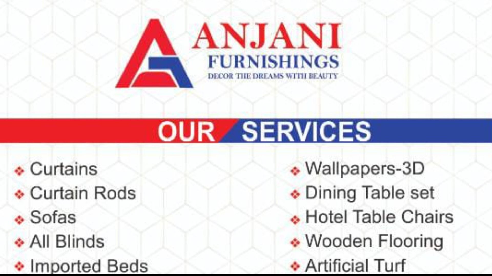 Anjani Furnishings Hyderabad 