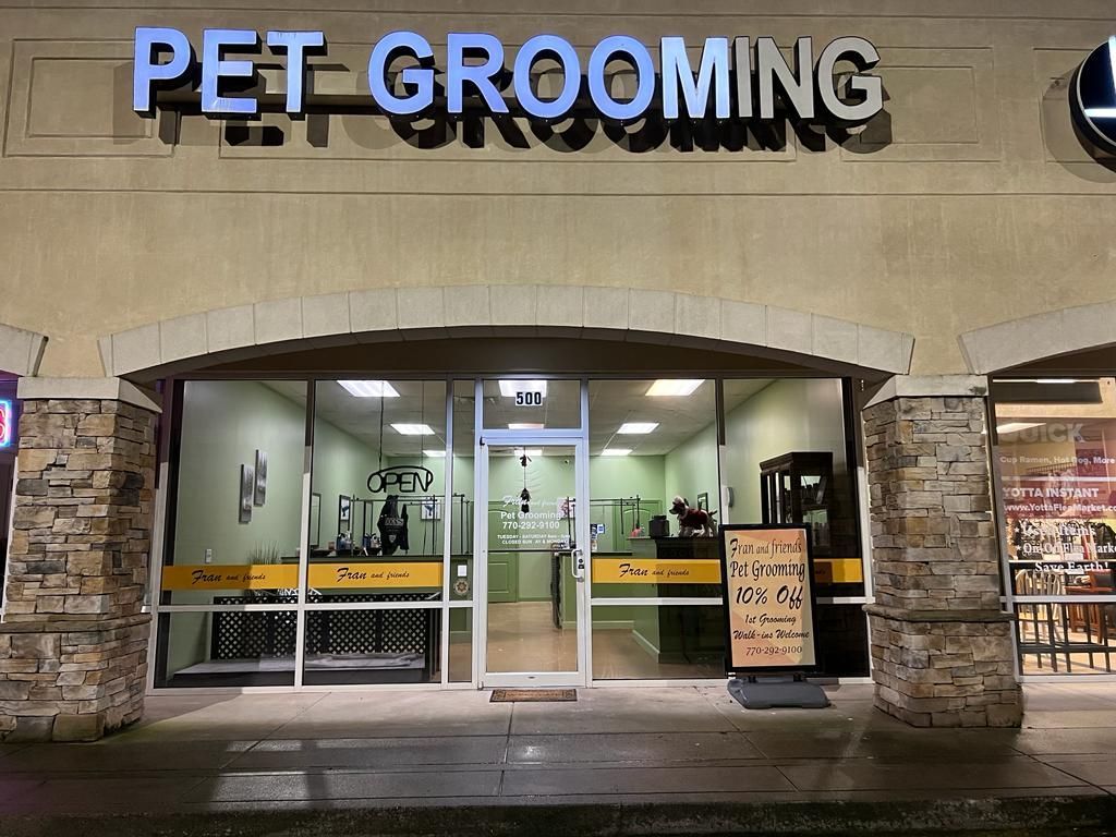 Fran N Friends Pet Grooming, Cumming, GA