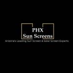 Phx Sun Screens, Peoria, logo