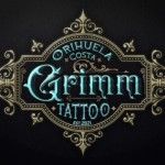 Grimm Tattoo Studio Orihuela Costa, Dehesa de Campoamor, logo
