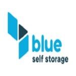 blue self storage, Bridgend, logo