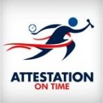 Attestation On Time, Dubai, logo