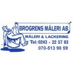 Brogrens Måleri & Lackering, Borlänge, logo
