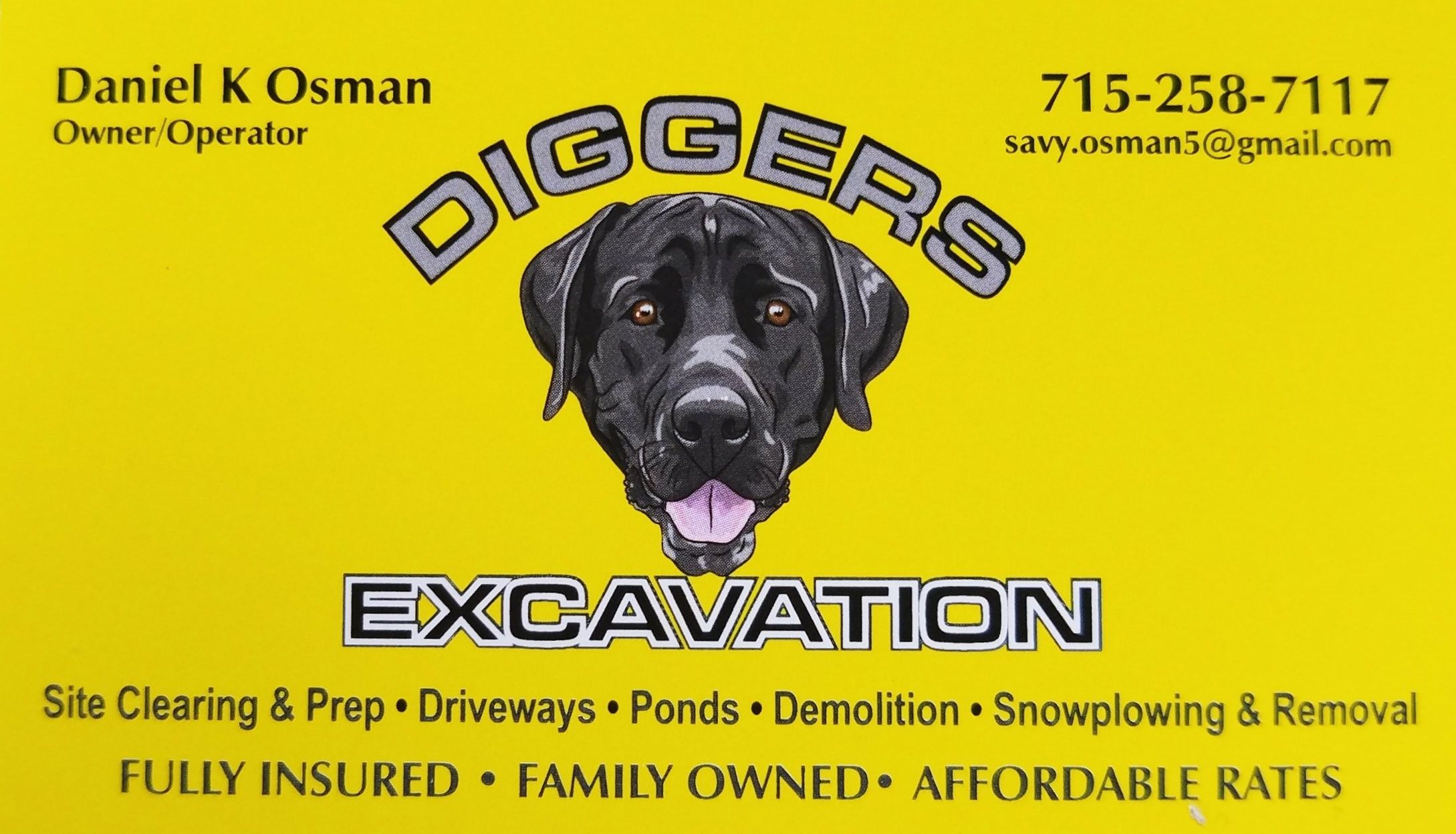 Diggers Excavation, Waupaca