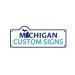 Michigan Custom Signs, Novi, logo