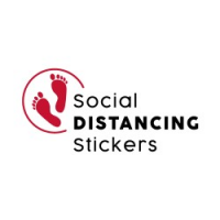 Social Distancing Stickers, Cape Town