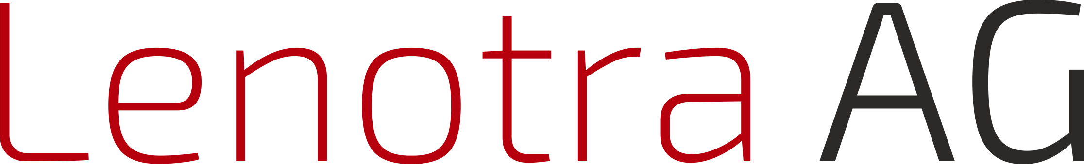 Lenotra AG Herisau Lenotra AG Logo