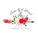 Farm Girl Floral, Lamoure, logo