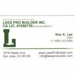 Lees Pro Builders, Inc., San Jose, logo
