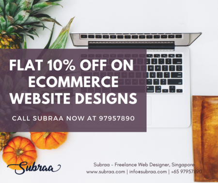 Subraa Freelance Web Designer and Logo Designer in Singapore Singapore