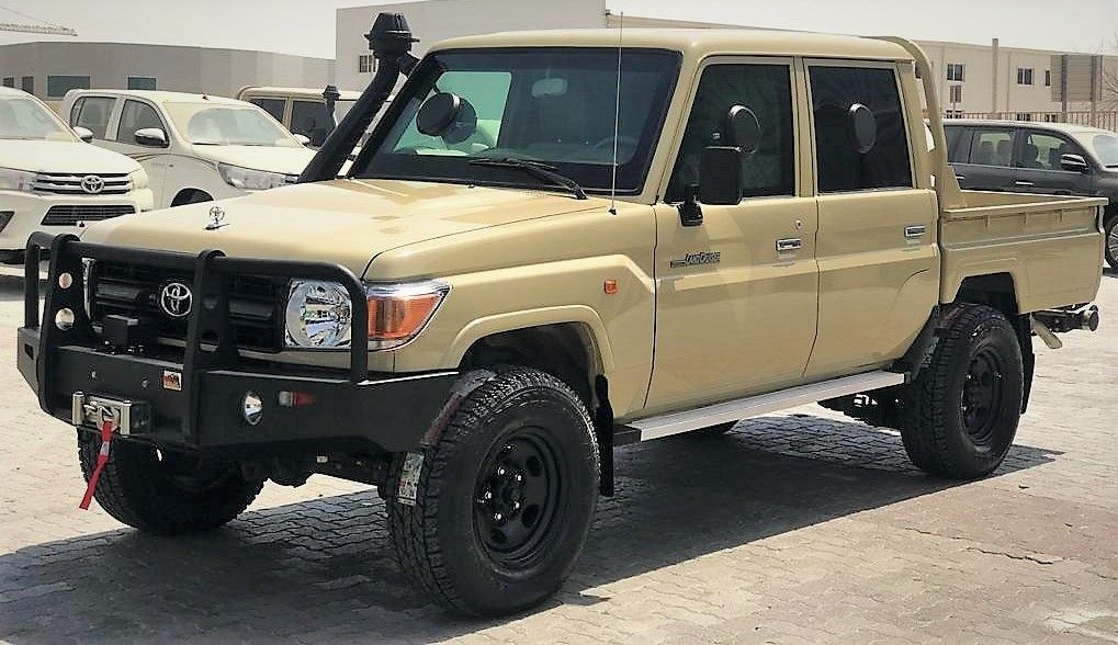 Harrow Armored Vehicles Dubai Armored Land Cruiser 79 Double Cab