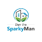Dan The Sparky Man, Burleigh Heads, logo