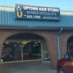 Uptown Hair Studio, Brampton, logo