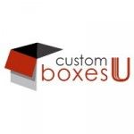 CustomBoxesU, Friendswood, logo