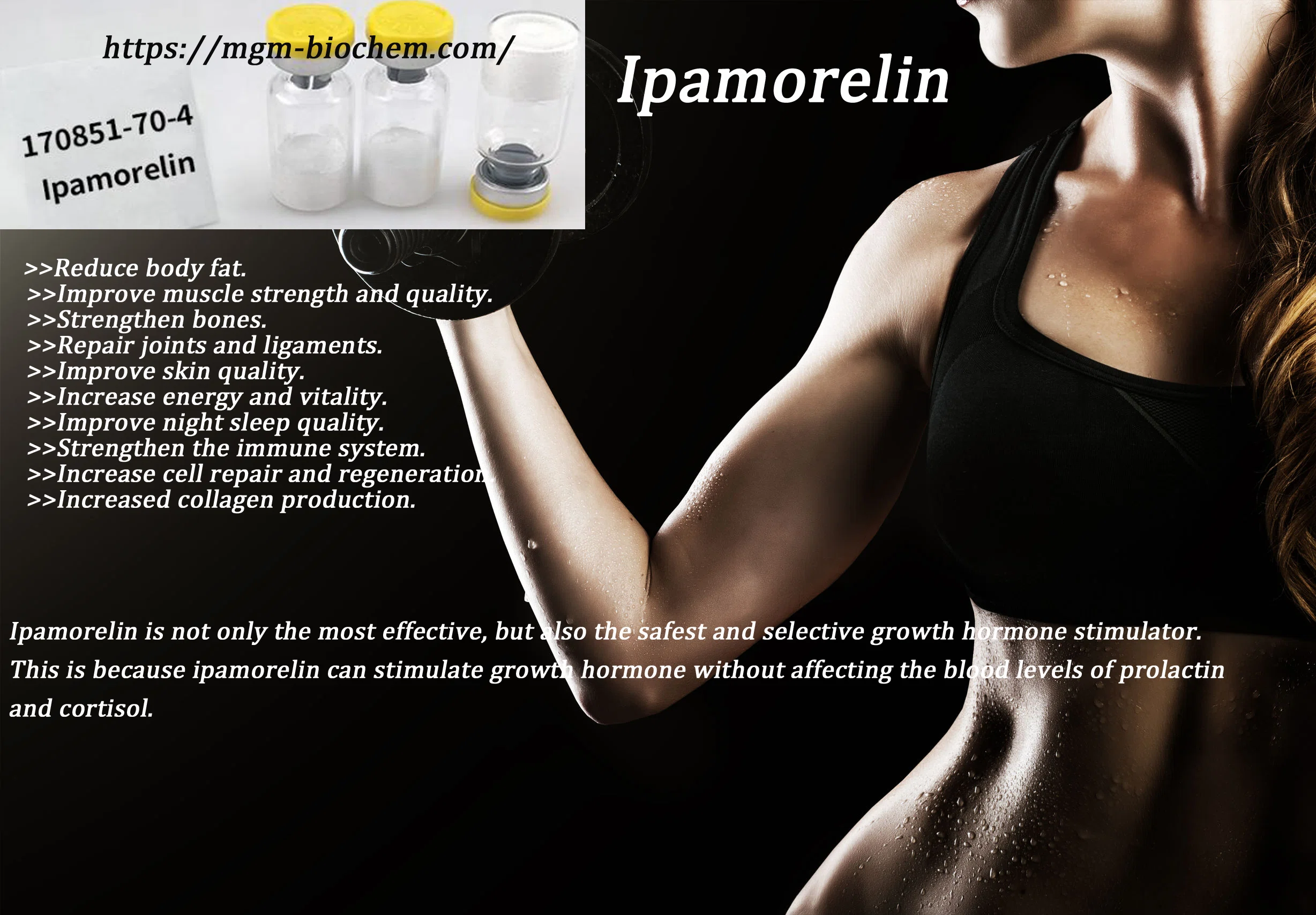 Ipamorelin for Weight Loss and Bodybuilding