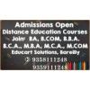 Distance education learning Courses Admission