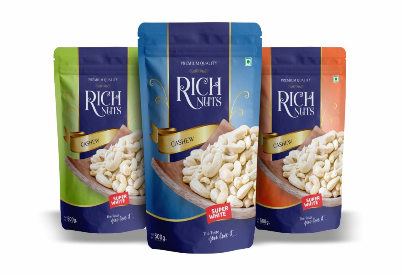 Dry Fruit Packaging Pouches