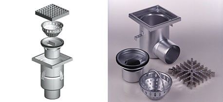 Blucher Stainless Steel Drains & Channels
