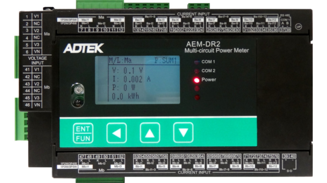 Multi Circuit Power meter AEM DRA 