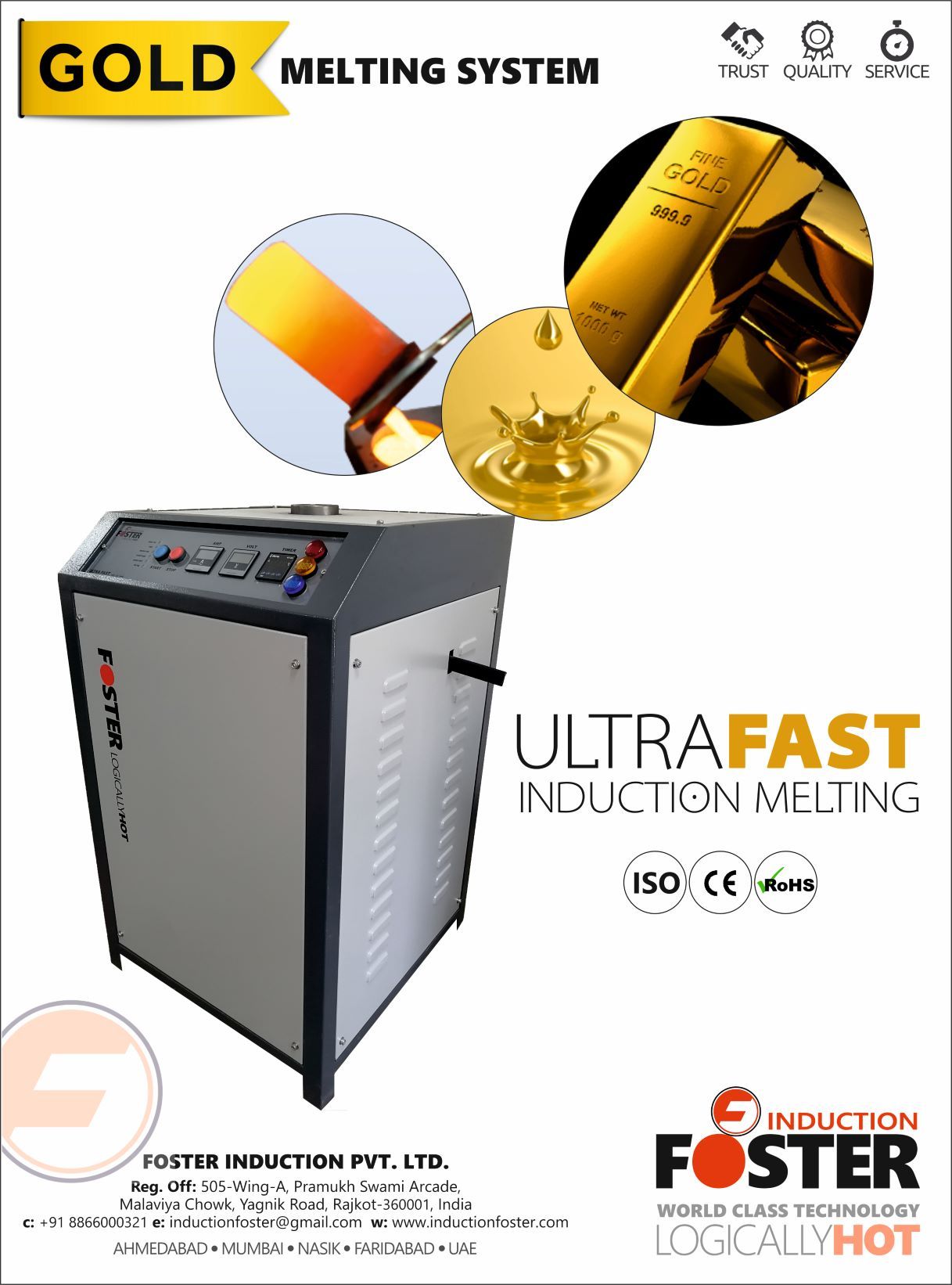 Gold Melting Funrace