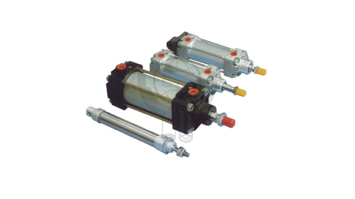 Telescopic pneumatic cylinders