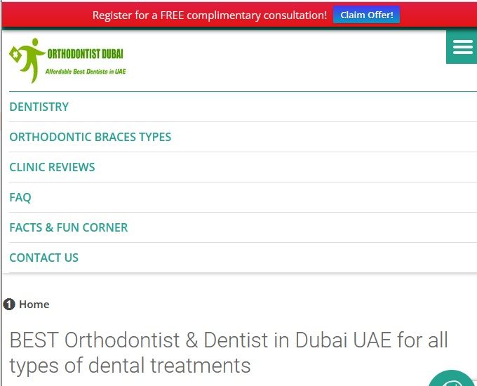 Orthodontist & Dentist in Dubai UAE. Most affordable Dental Clinic for all dental treatments.