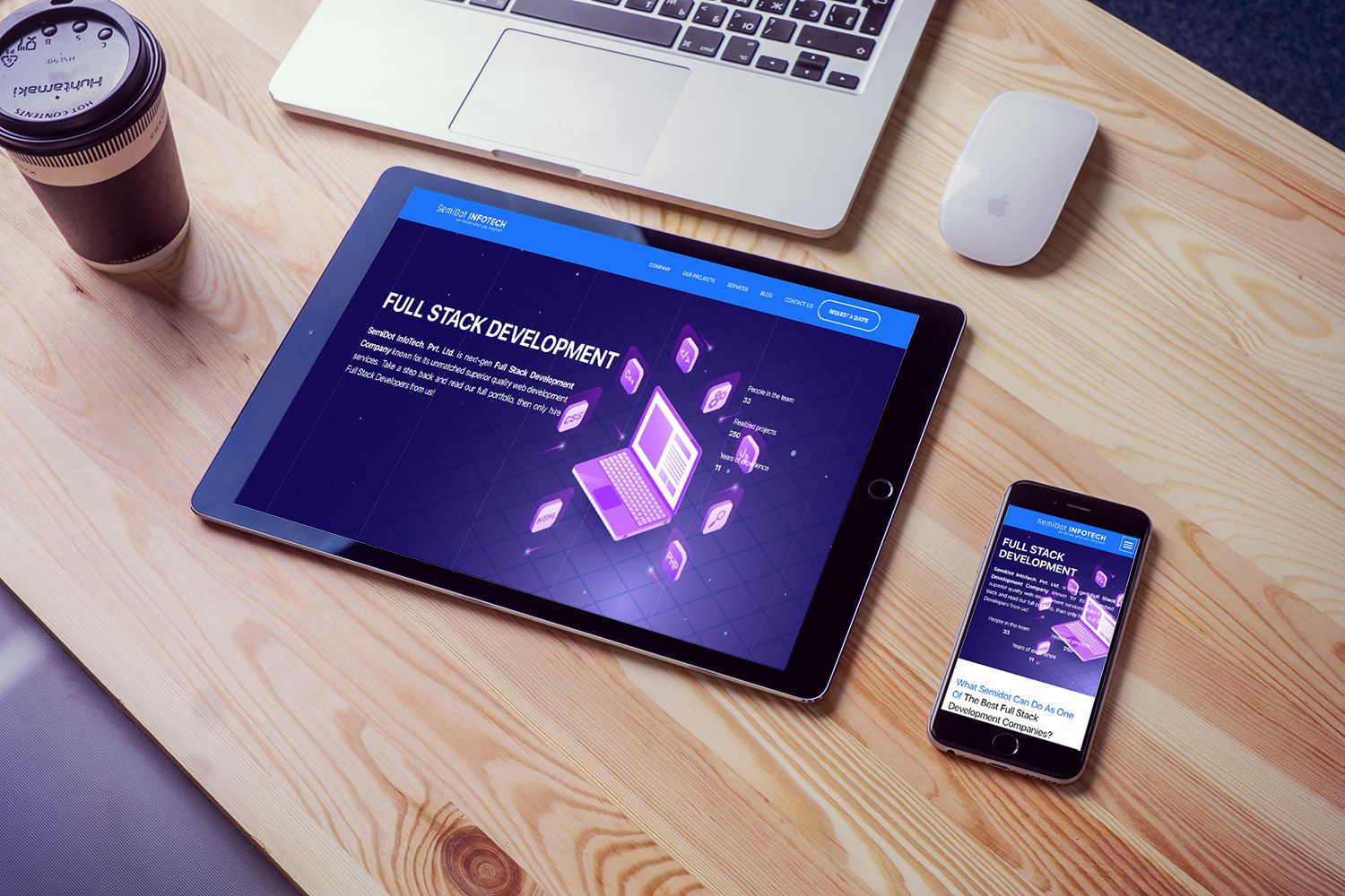 Hire highly qualified Full Stack Developers!! 