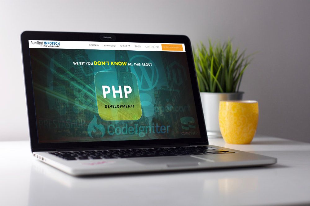 The Best PHP Web Development Service Provider - Semidot Infotech!! 