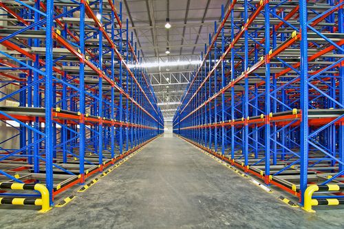Push Back Pallet Racking System 