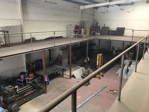 Rack Supported Mezzanine Floor
