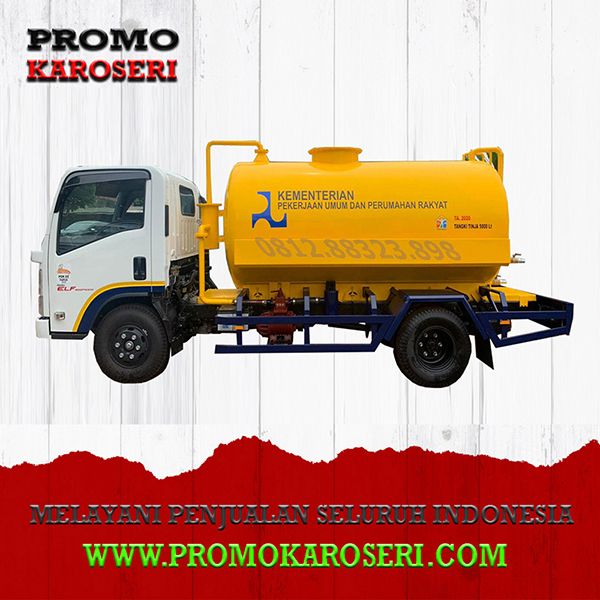 KAROSERI TANGKI : AIR, SOLAR, TINJA, CPO, CRUDE OIL, SEMEN, VACUUM