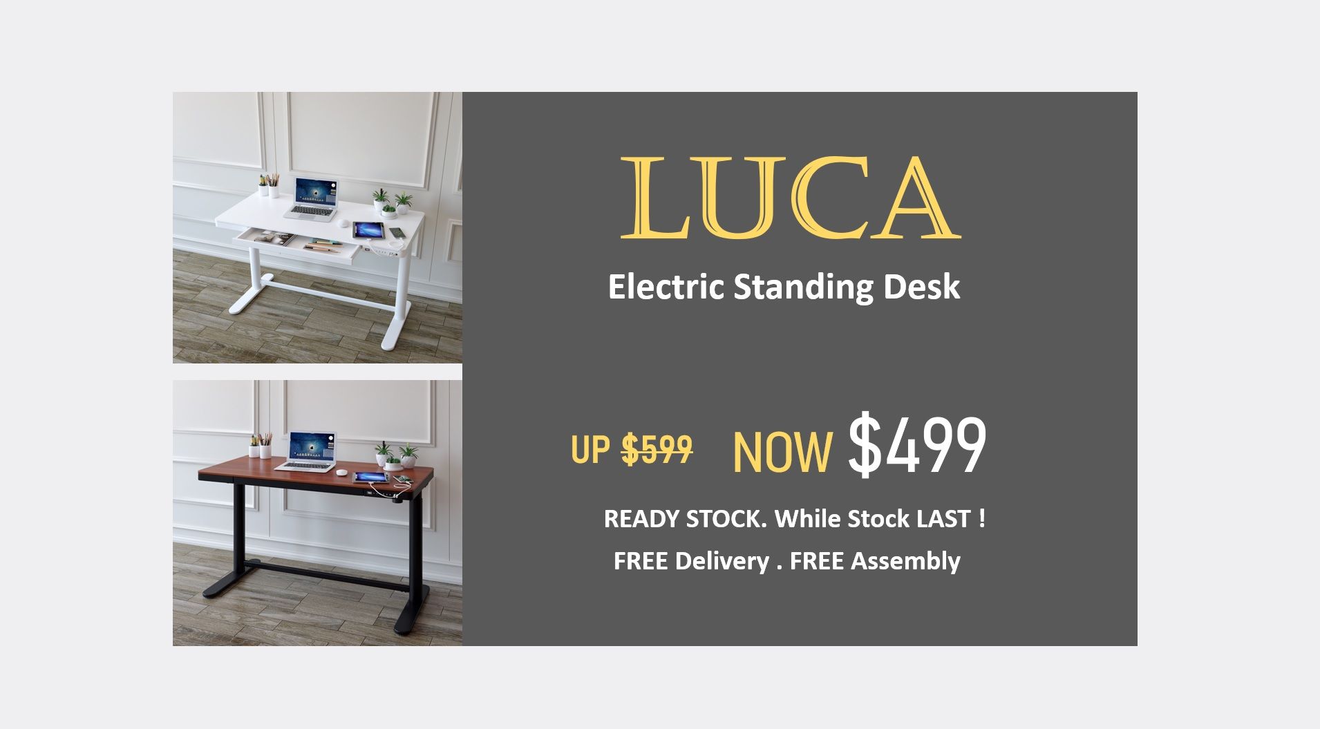LUCA Electric Standing Desk