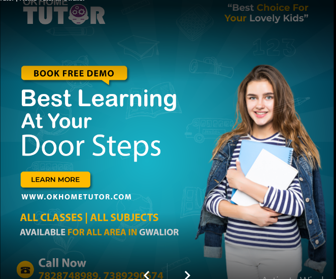 Home Tutor in Gwalior