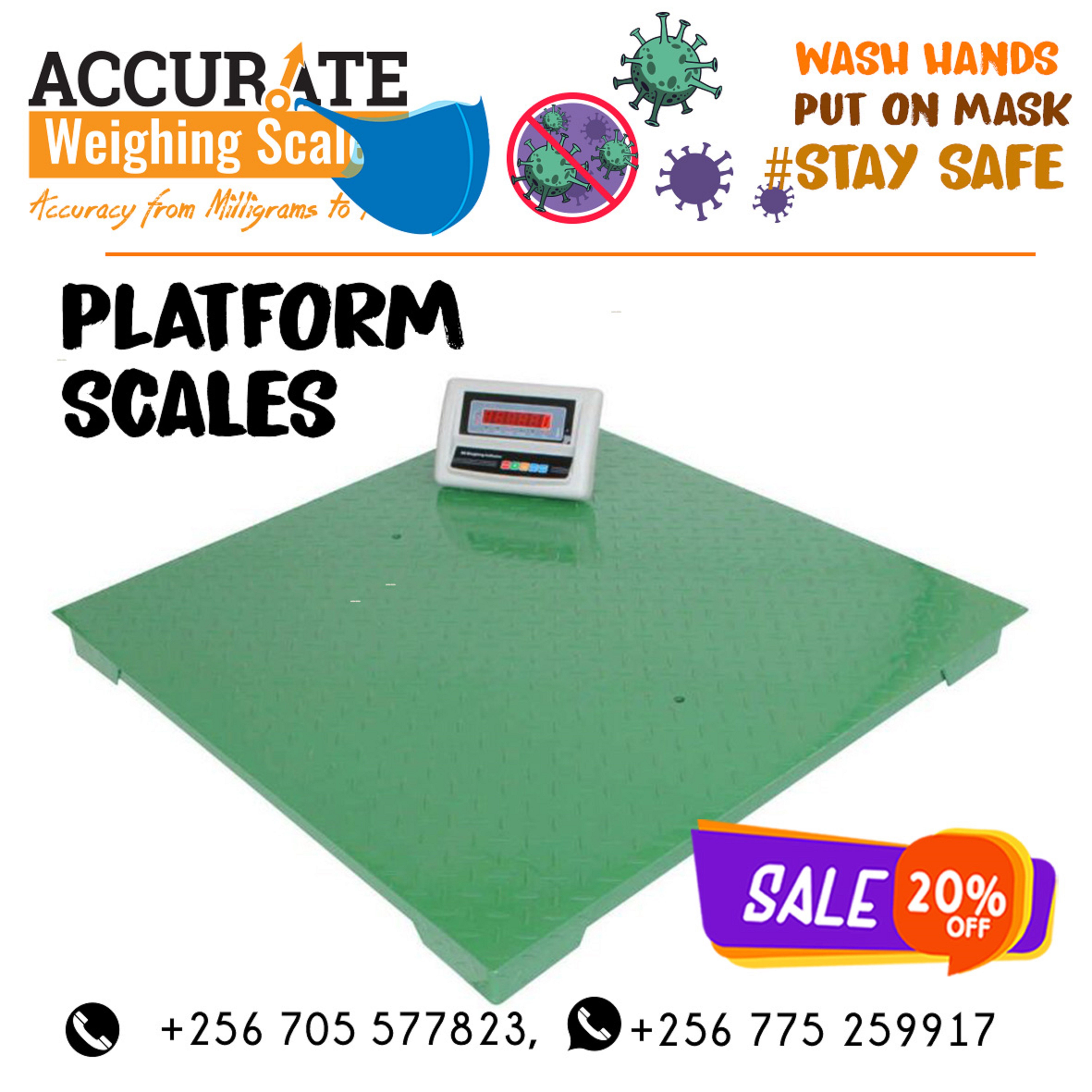 stainless electronic industrial floor weighing scales Kampala