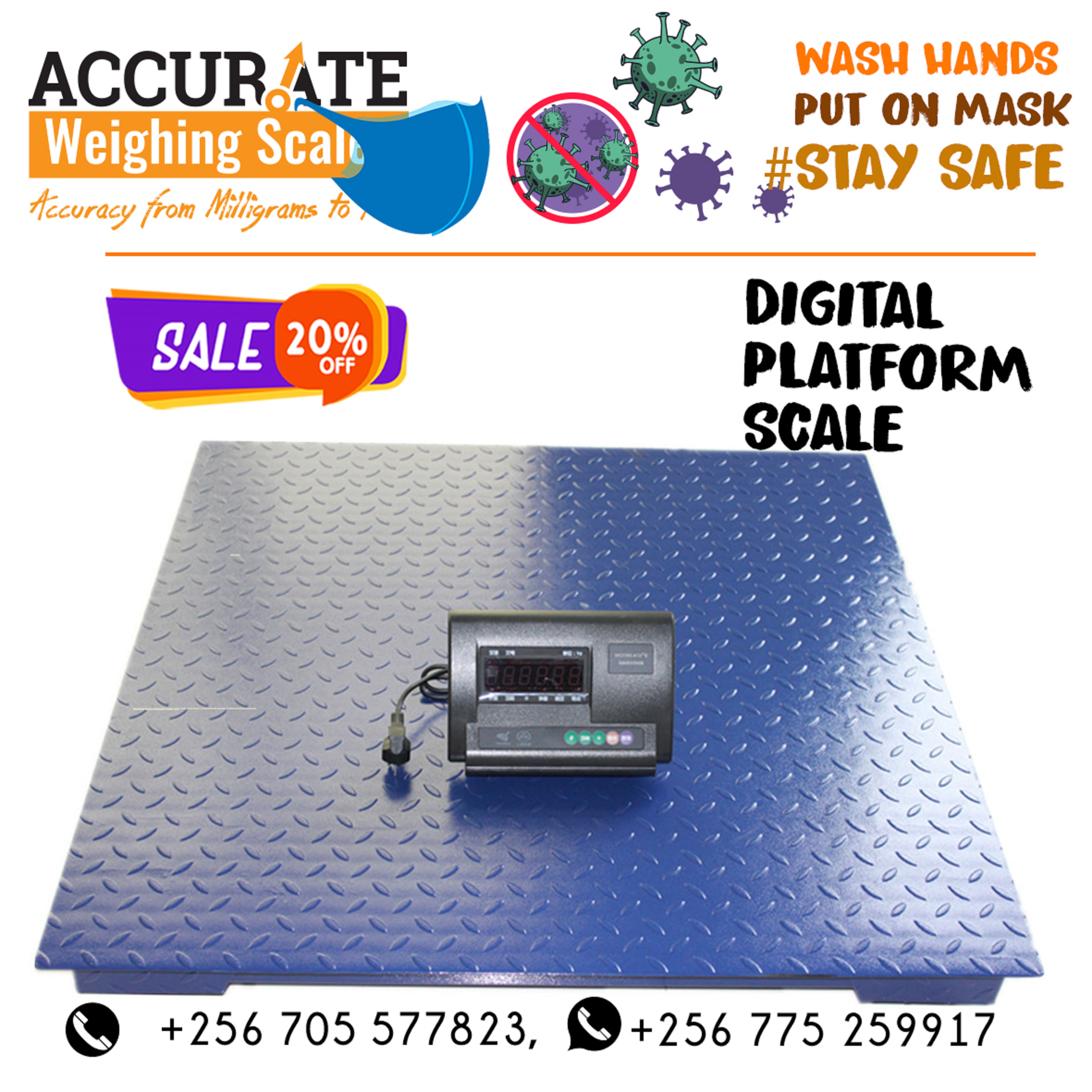 electronic digital platform weighing scales Kampala