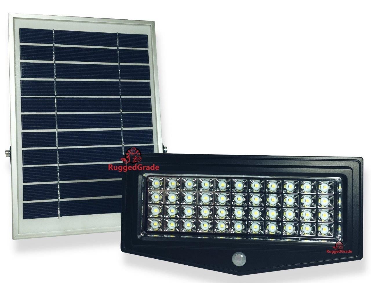 1000 Lumen - 10 watt solar flood light - Commercial Grade Solar LED Floodlight