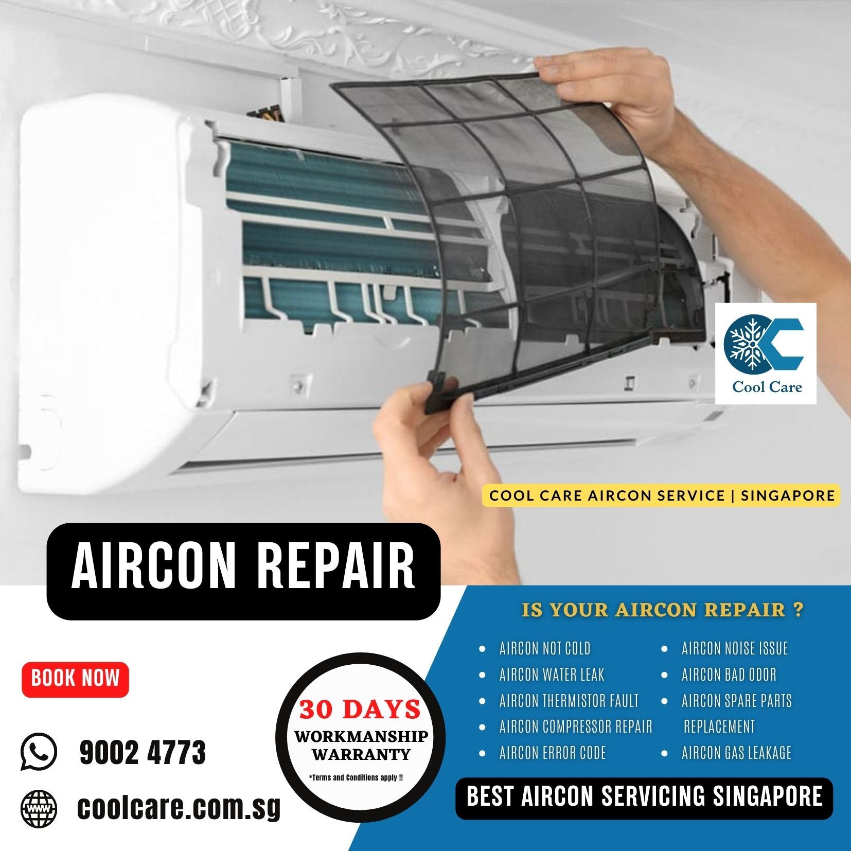Aircon Repair Singapore | Aircon Repair & Troubleshooting : Book now 
