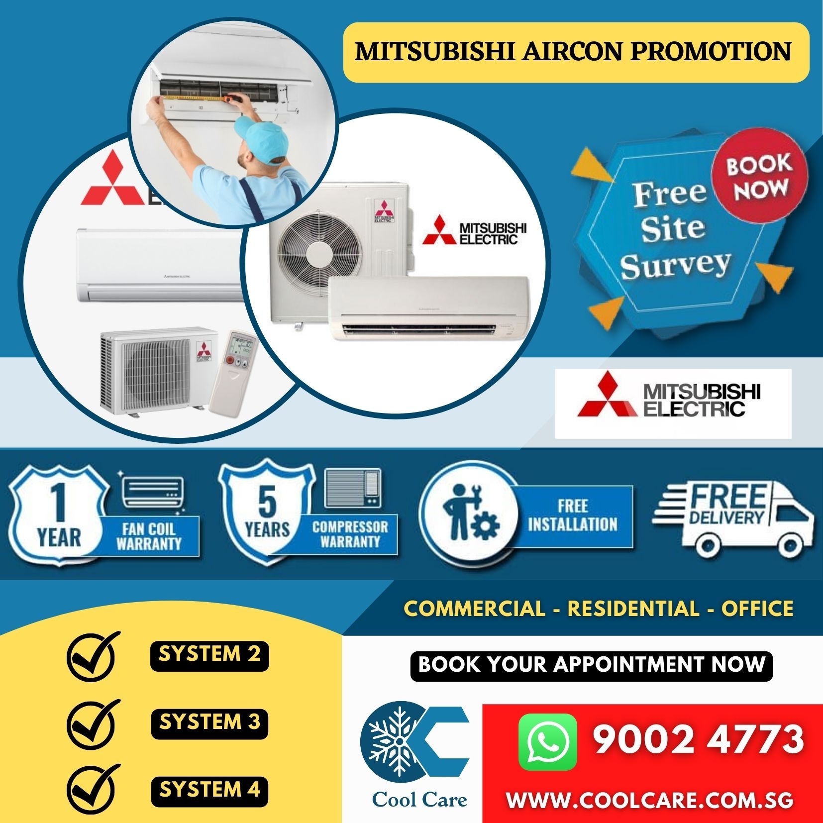 Mitsubishi aircon Promotion | Mitsubishi aircon 