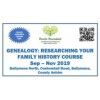 Genealogy: Researching Your Family History 11-week Evening Course