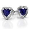 Get Blue Sapphire Earrings UK