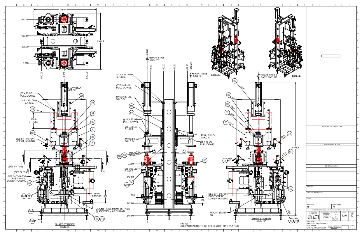 Mechanical Engineering - CAD Design, Drafting, Modeling Services
